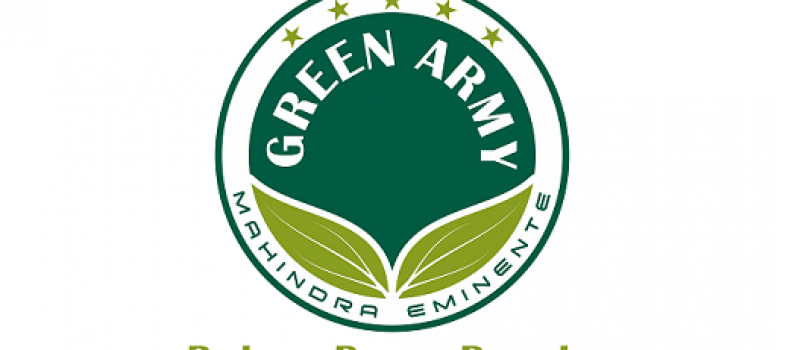 The birth of the Green Army @ Mahindra Eminente